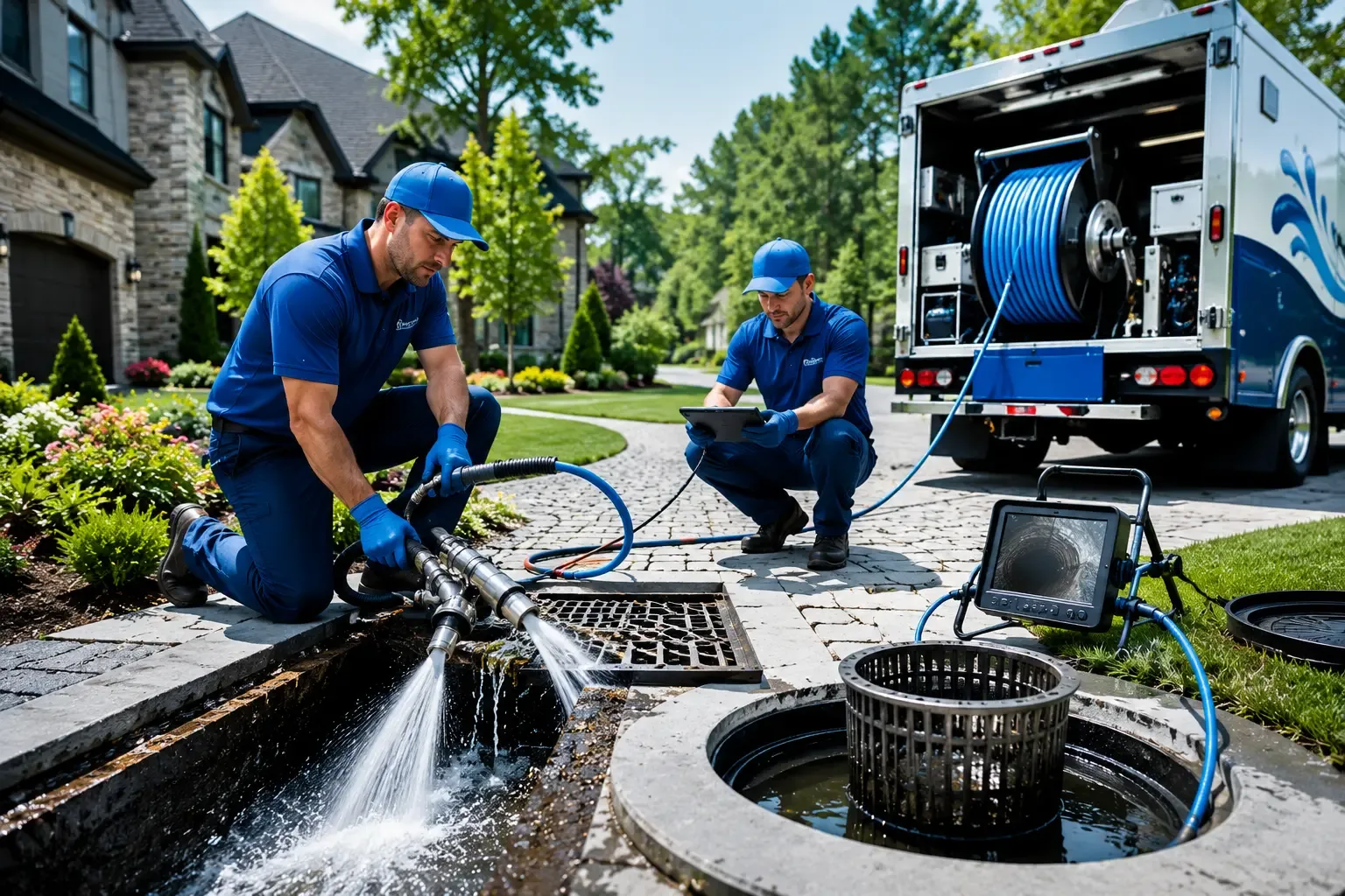 Local outdoor drain cleaning professionals in East Liberty, OH