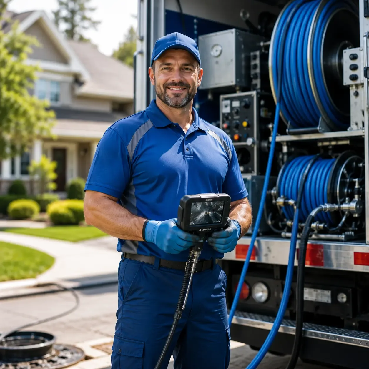Local outdoor drain cleaning specialists in East Liberty, OH